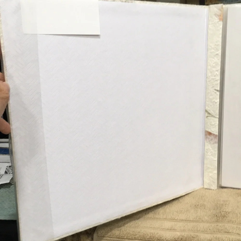 Textured Expressions Botanical Handmade Paper Collection 20 Page Scrapbook
